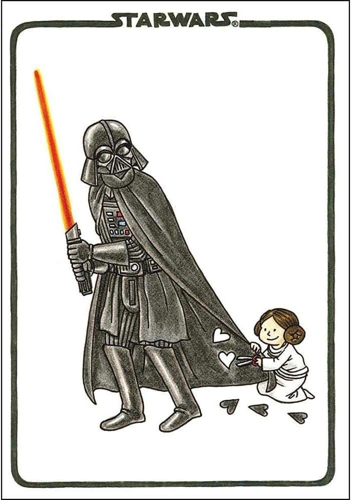 Vaders Little Princess 30 Postcards